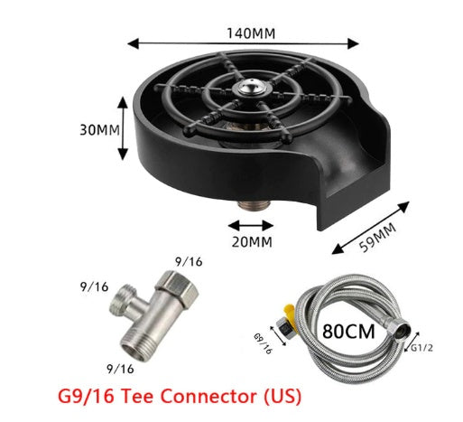 Best Bar Counter Cup Washer Sink Automatic Cup Washer