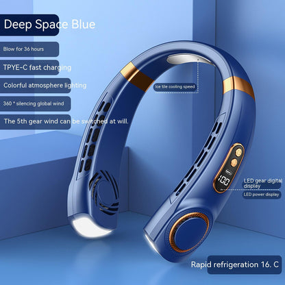 Portable Multifunction Neck Fan