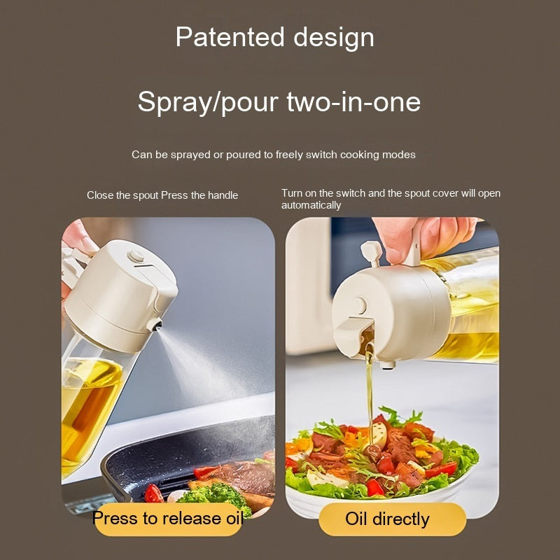 Best 2 in 1  Oil Dispenser Sprayer Bottle