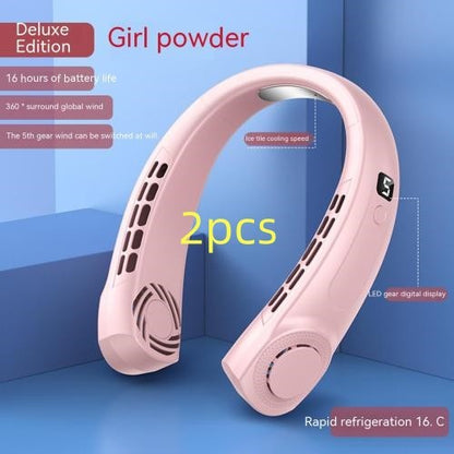 Portable Multifunction Neck Fan