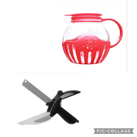 chopper scissor and popcorn popper