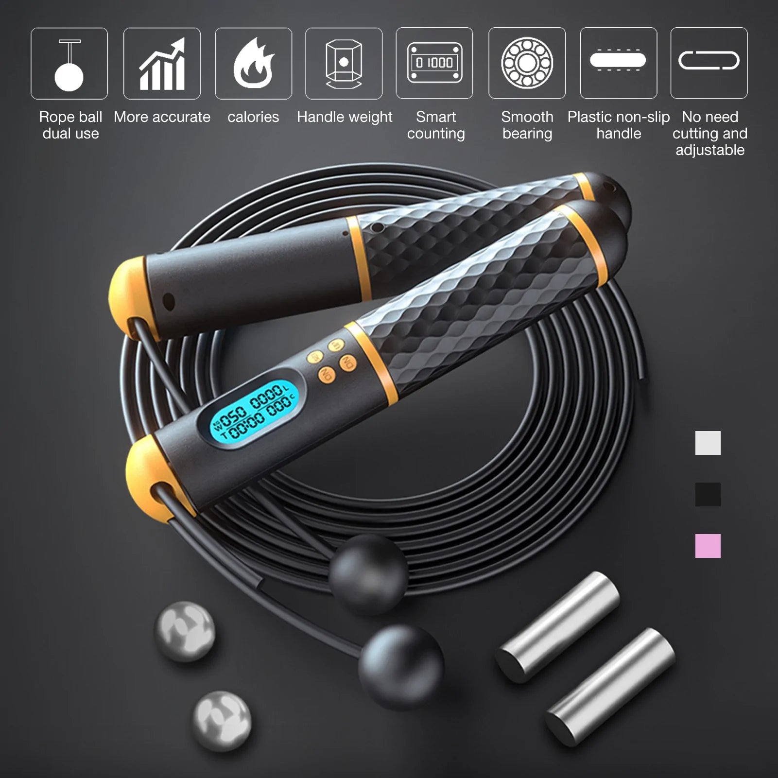 Weight Loss Counter Speed Digital Fitness Jump Rope
