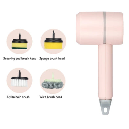 Rechargeable Cordless Electric Spin  Scrubber Brush