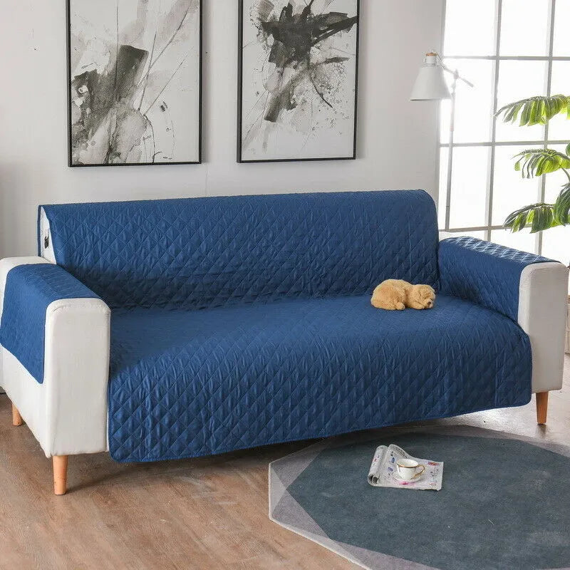 Best Waterproof Pet Sofa Cover Couch Cover blue