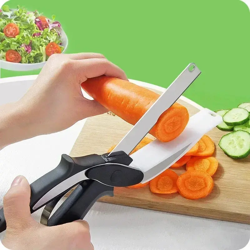 Slim Chopper Scissors Kitchen Food Scissors