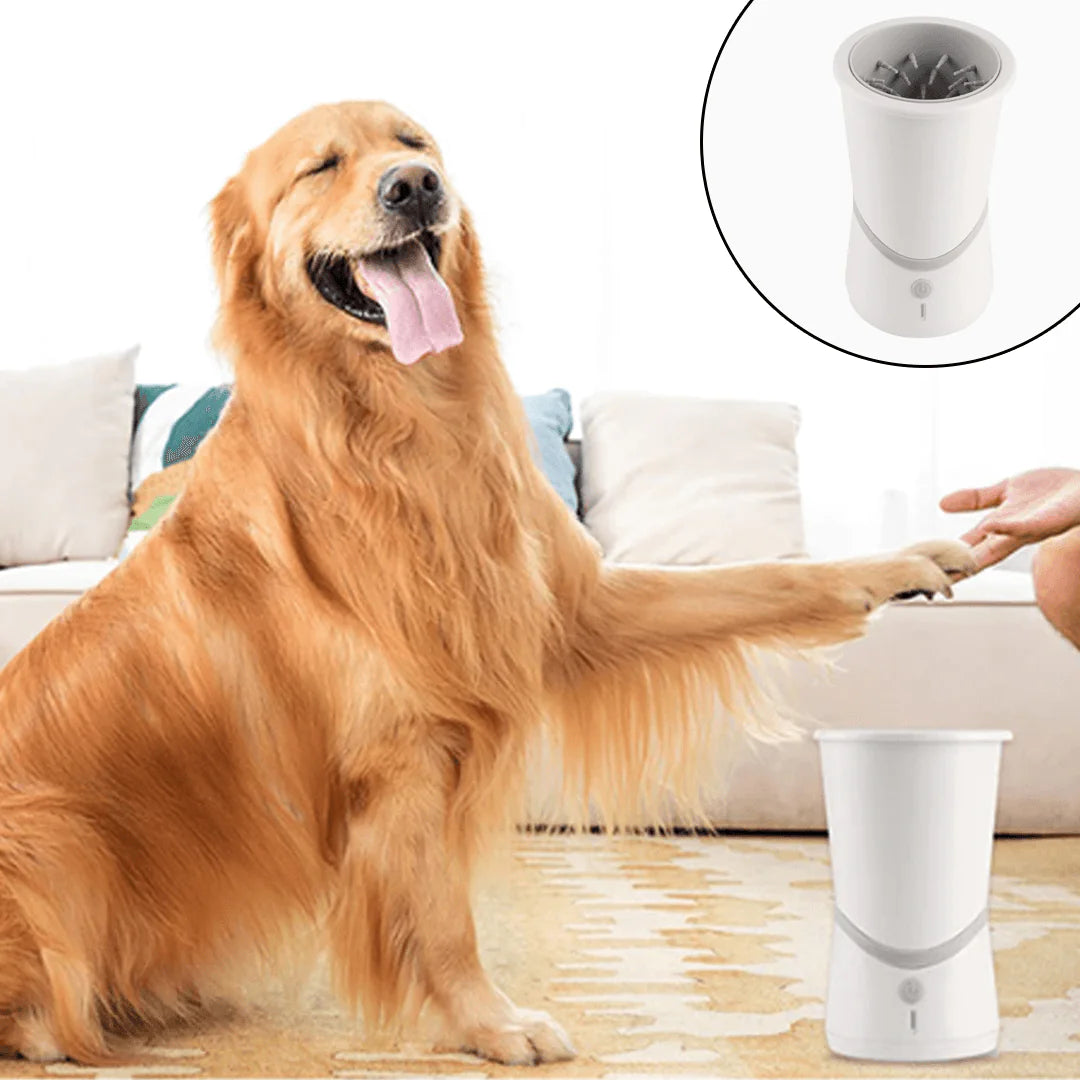 best automatic dog paw cleaner dog loves