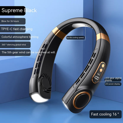 Portable Multifunction Neck Fan