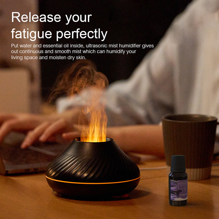 Newest RGB Flame Aroma Diffuser