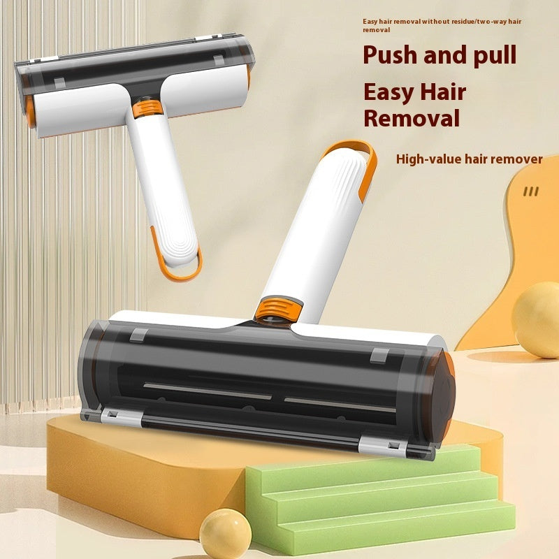 Pet Hair Removal Roller Washable push pull