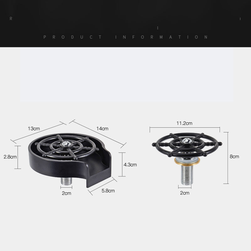 Best Bar Counter Cup Washer Sink Automatic Cup Washer