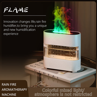 rain fire humidifier diffuser white