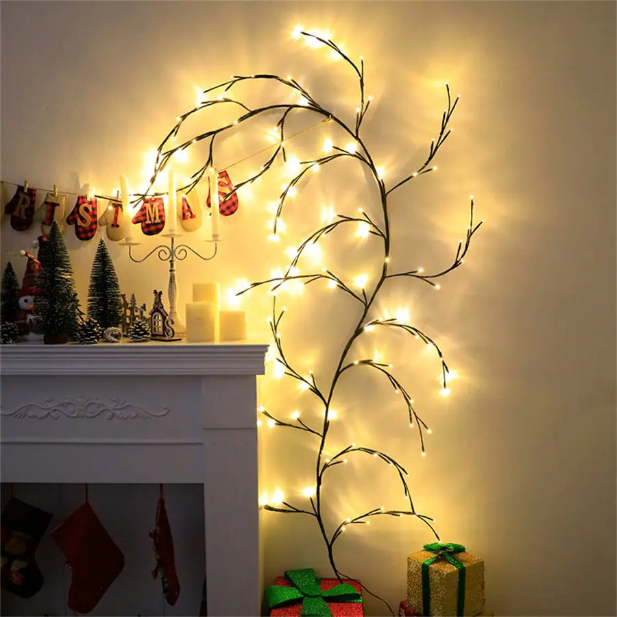 Willow Vine Branch Light Wall Decor Christmas decor