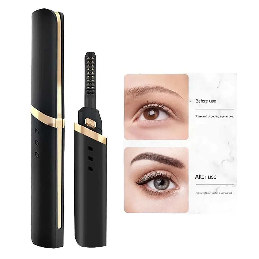 usb rechargeable heated eyelash curler