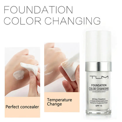 Colour Changing Foundation Makeup Change To Your Skin Tone