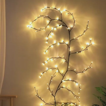Willow Vine Branch Light Wall Decor