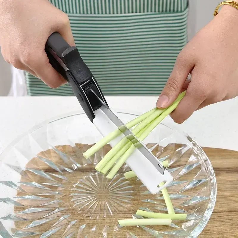 Slim Chopper Scissors Kitchen Food Scissors